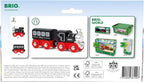 BRIO World Special Edition Train 2026 - Tren de vapor de madera de edición limitada de 2 piezas, diseño coleccionable, funciona con todos los juegos de ferrocarriles del mundo, niños a partir de 3