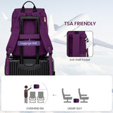 LOVEVOOK Mochila para computadora portátil para mujer, mochila de v...