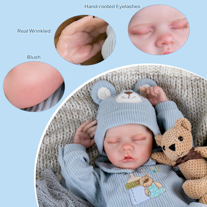 Aori Reborn Baby Dolls Boy \u2013 Muñeca realista de 18 pulgadas pa...