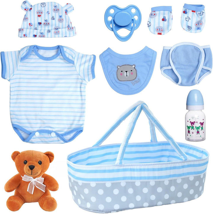 BABESIDE Accesorios de muñeca Reborn para muñecas de 17 a 22 pulgad...