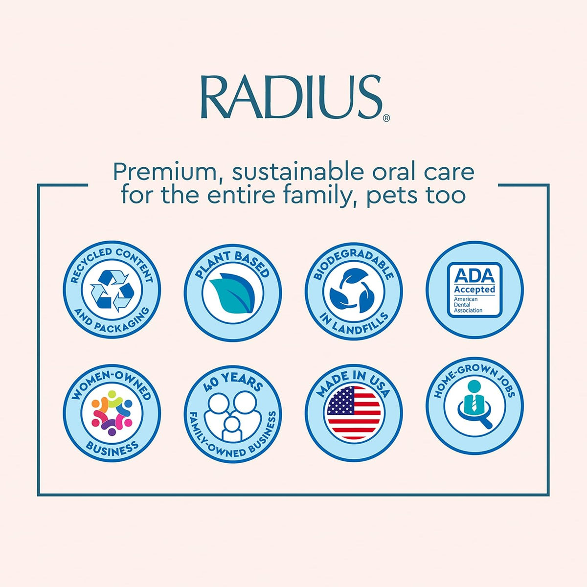RADIUS Totz - Cepillo de dientes extrasuave sin BPA y aceptado por...