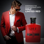 A CENTER Colonia para Hombre Golf Limited Red & Golf Red