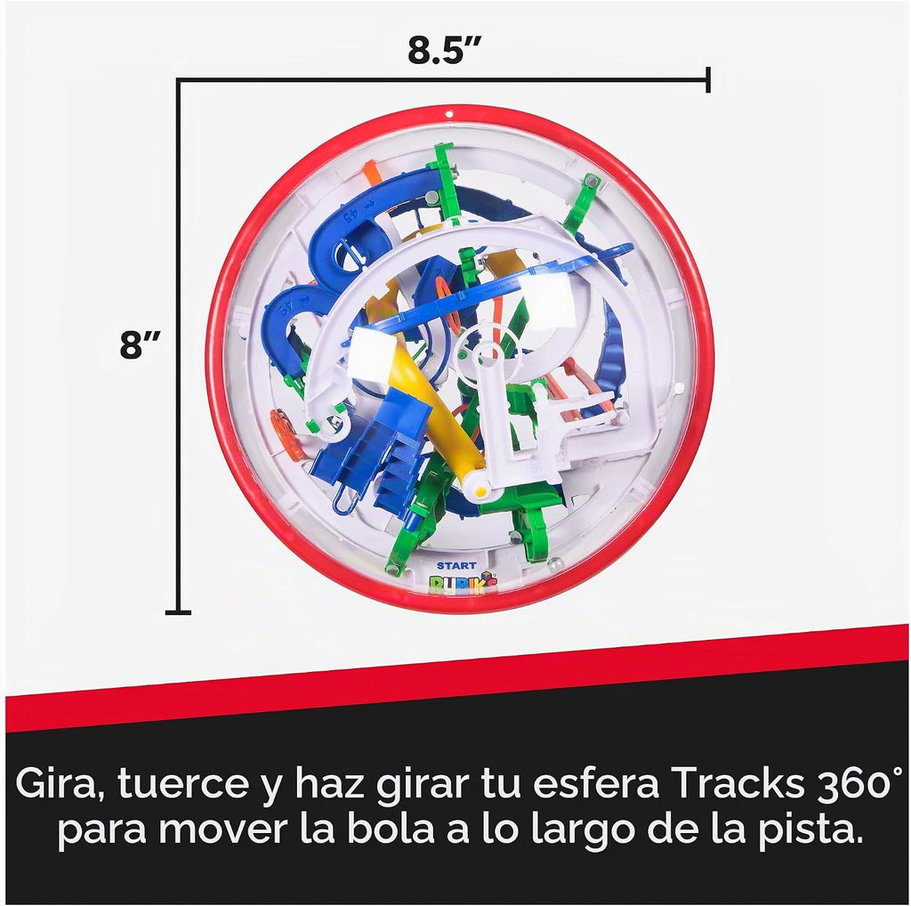 Rubik's Cube Tracks 125 3D Gravity Maze Brain Teaser & Puzzle Game