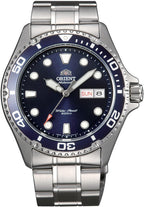 Orient Reloj de buceo automático / de cuerda manual de acero inoxidable para hombre, japonés, 200 metros