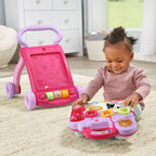VTech Andador de aprendizaje Sit-to-Stand (embalaje sin frustración), color rosa