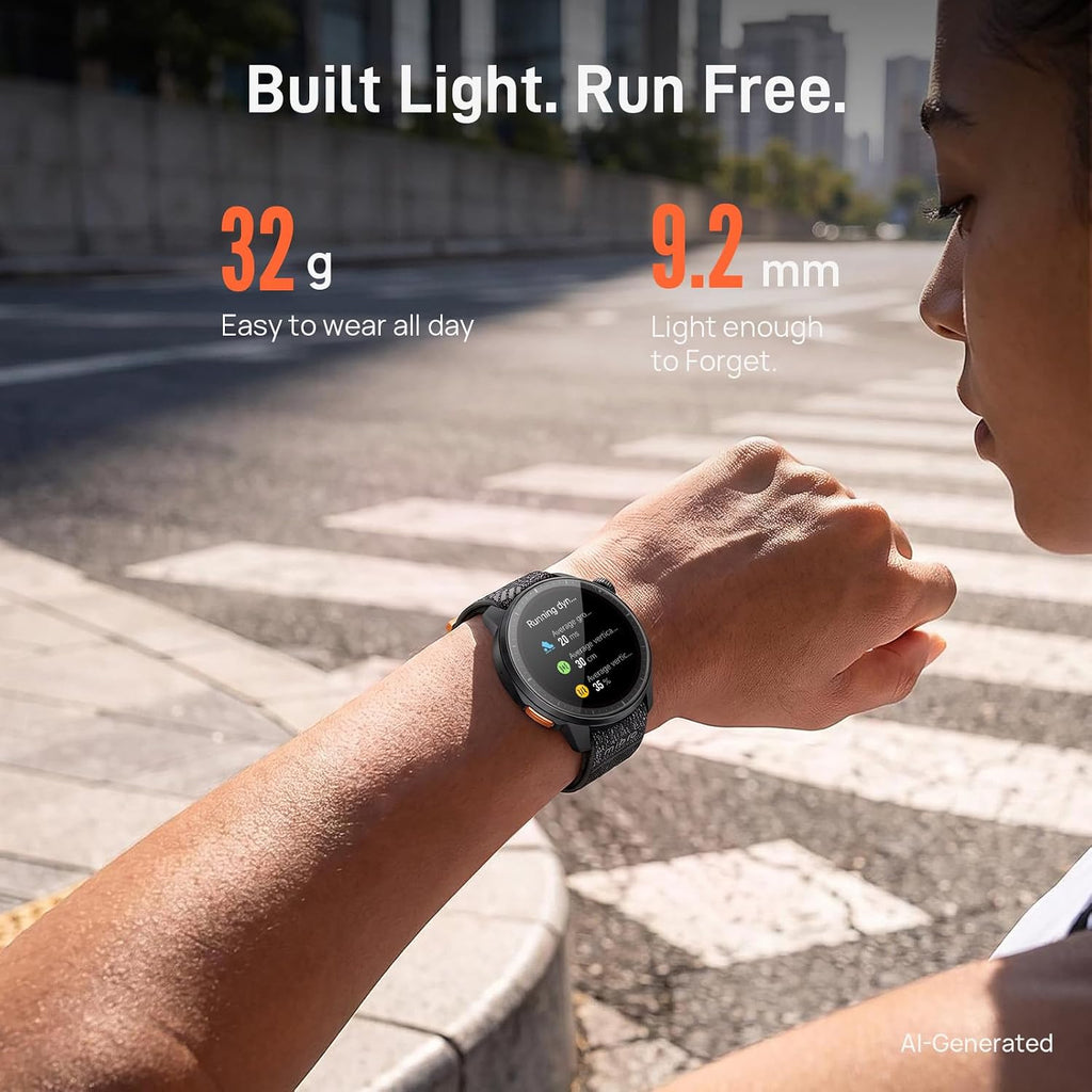 mibro AeroPace - Reloj inteligente con GPS para correr, ligero, 1.732 in