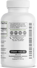 Bronson Ginkgo Biloba Extra Strength Apoya la función cerebral y la...
