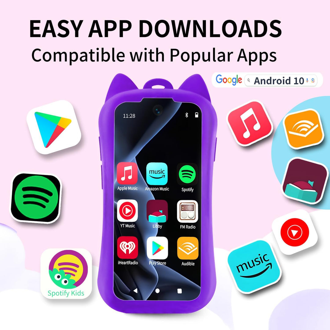 Reproductor MP3 con Bluetooth WiFi 80GB, reproductor de música digi...