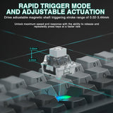 Aula WIN60 HE - 60% Teclado mecánico para juegos con cable, interru...
