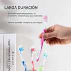 Paquete de 104 cepillos de dientes a granel con tapas de cubierta, Mezcla