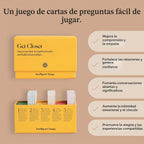 Intelligent Change Juego de cartas Get Closer Social Bonding, iniciadores de conversación con preguntas y actividades divertidas, juegos de conversación para adultos, juego rompehielos con 100