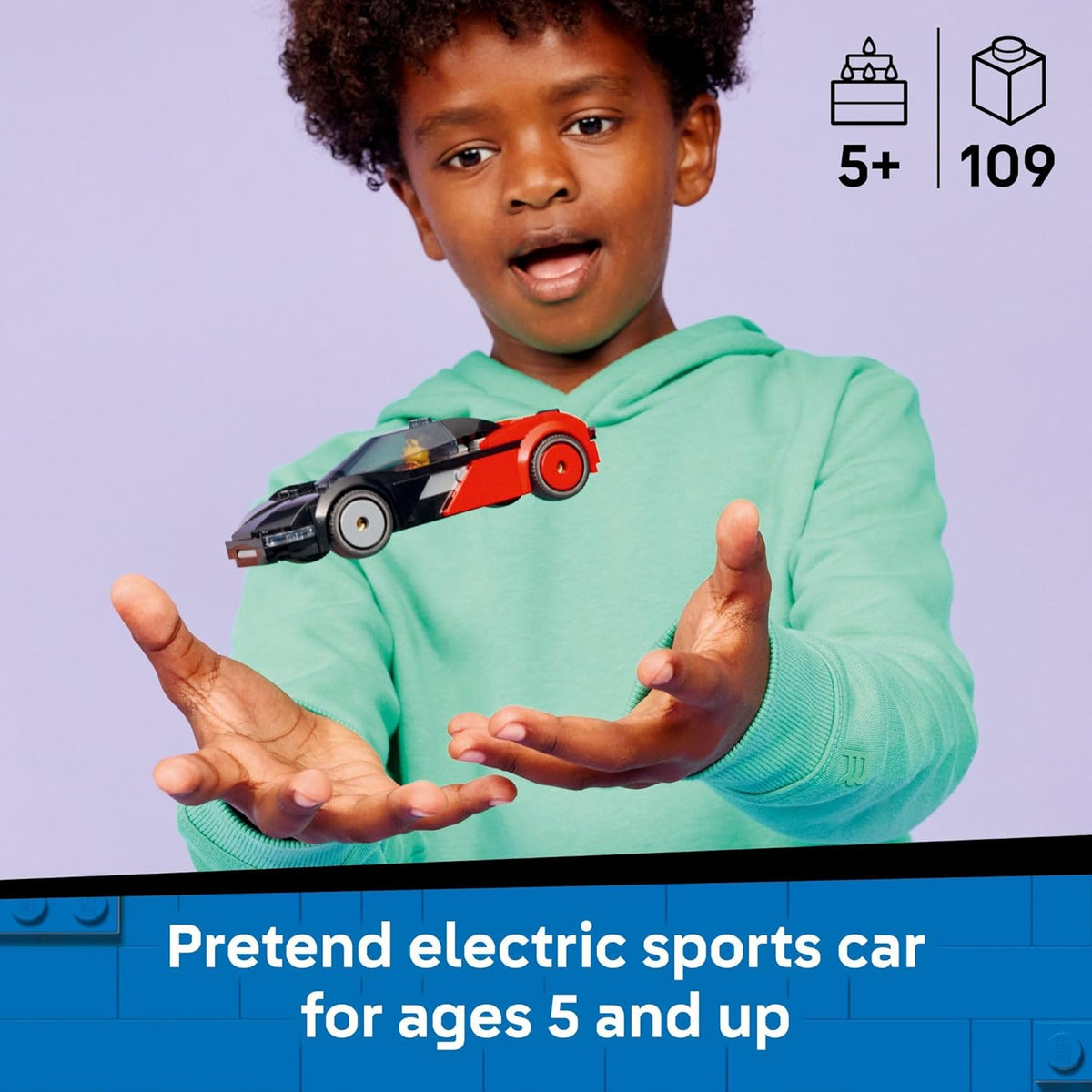 LEGO City EV Supercar - Juguete de construcción para niños