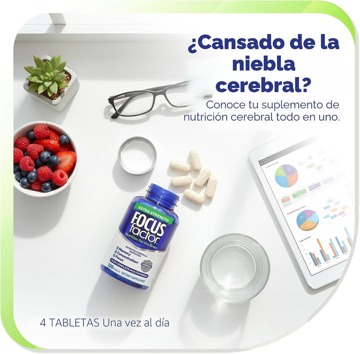 Focus Factor Brain - Suplemento para la concentración