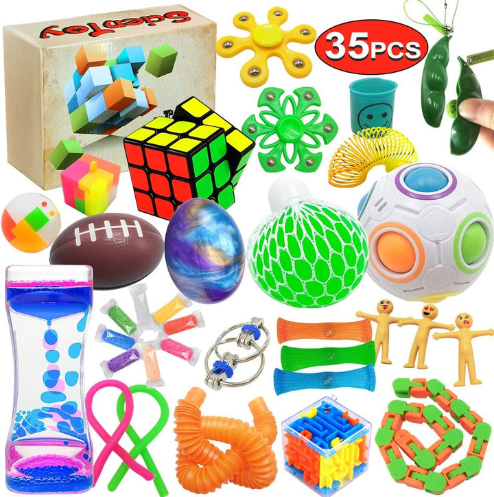 Juguetes Scientoy para inquietud 35 piezas juguete
