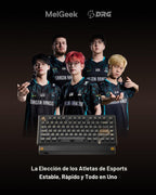 MelGeek Teclado magnético para juegos con efecto Hall con cable REAL81