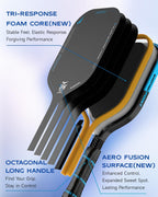 Warping Point Sophon Pickleball Paddle | Fibra de carbono de espuma
