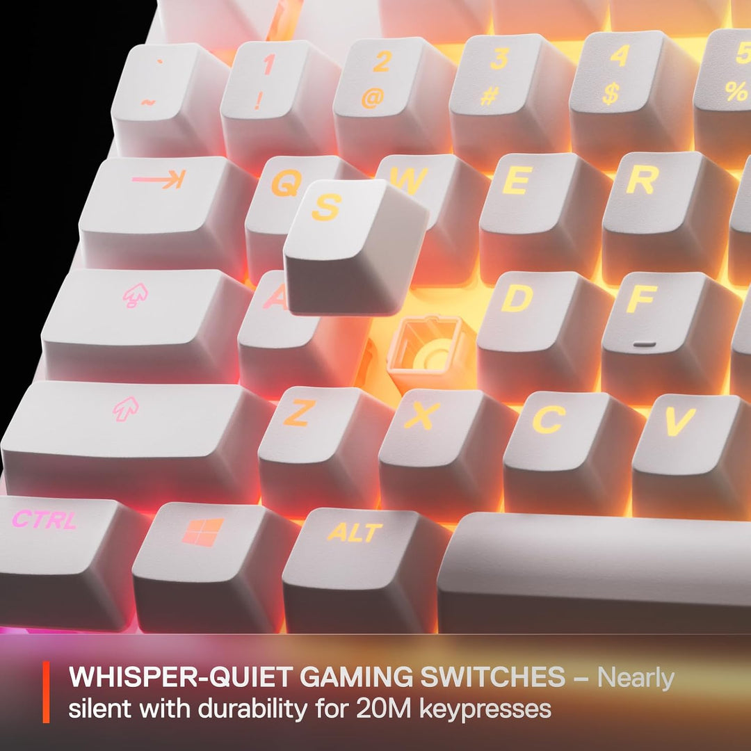 SteelSeries Apex 3 TKL White RGB - Teclado para juegos \u2014 Facto...