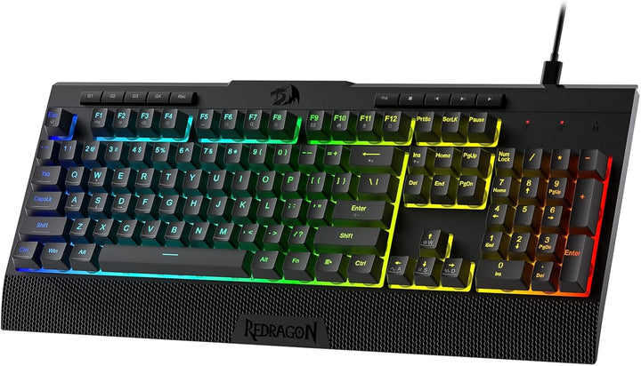 Redragon K525 RGB retroiluminado 104 teclas teclado para juegos de...