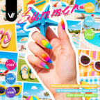 VANREESA Juego de 60 esmaltes de uñas de gel, Todos los colores que quieras
