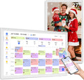 Calendario digital inteligente de 27 pulgadas, gráfico de tareas familiares