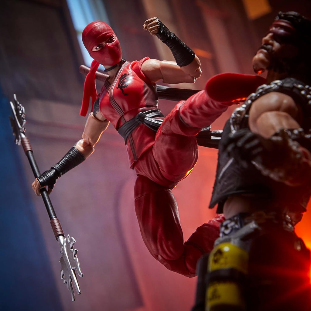 G.I. Joe Classified Series #124, Kim Jinx Arashikage, figura de acción coleccionable ninja de 6 pulgadas con 7 accesorios