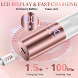 Maquinilla de afeitar eléctrica 5 en 1 para mujer, afeitadora eléct...