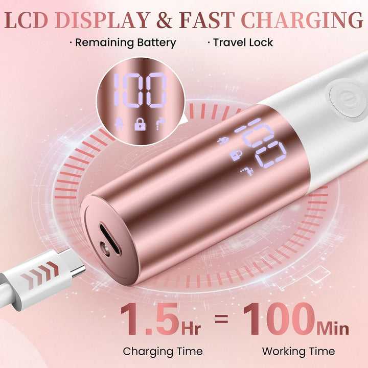 Maquinilla de afeitar eléctrica 5 en 1 para mujer, afeitadora eléct...