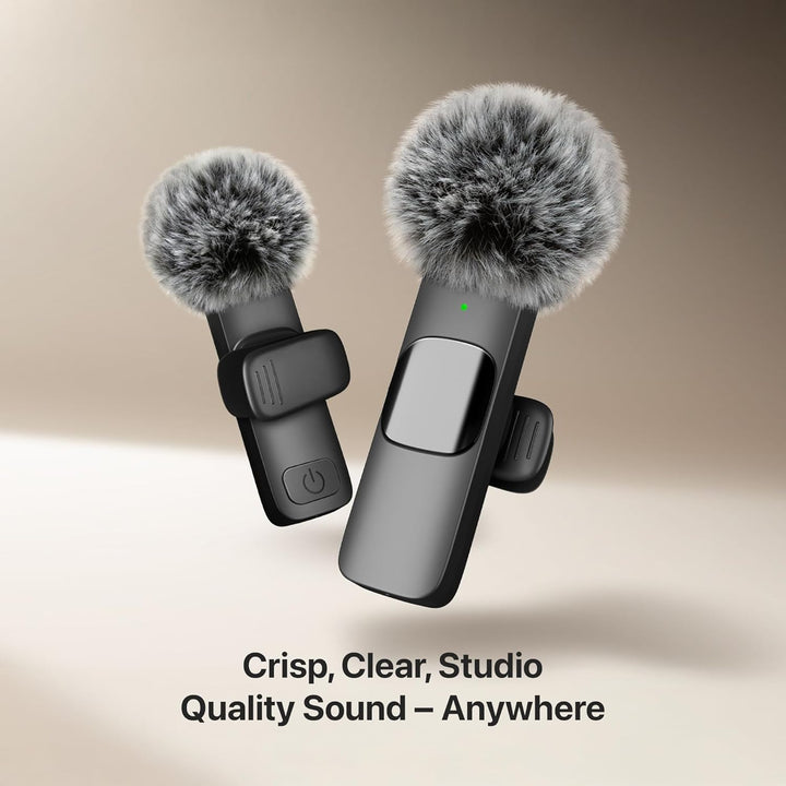 Mini Mic Pro Micrófono inalámbrico para iPhone, iPad, Android, micr...