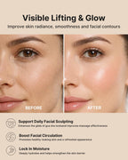 Aceite Gua Sha para cara, juego de regalo de masaje facial