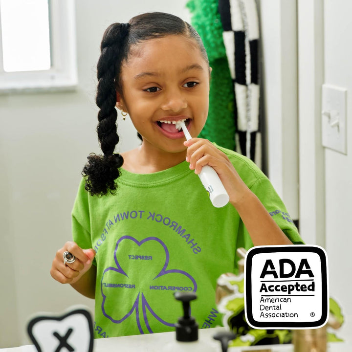 Made by Dentists Cepillo de dientes eléctrico para niños, cepillo d...