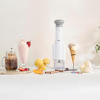 Cuisinart Máquina para hacer helados, 5 en 1, 3 tazas de mezcla de media