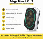 Scosche MP2WD-XTSP MagicMount Pro2 - Soporte magnético para teléfono de automóvil MagicMount Pro2 - Montura magnética definitiva para automóvil para parabrisas o tablero con ventosa - Compatible con