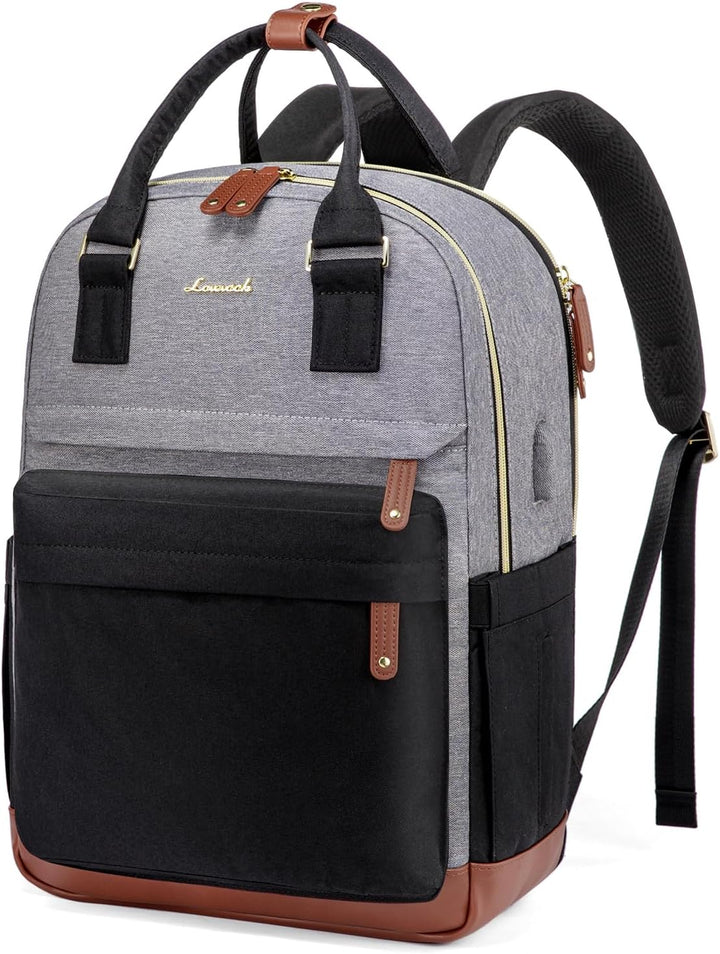 LOVEVOOK Mochila de viaje para laptop para mujer, bolsa antirrobo p...