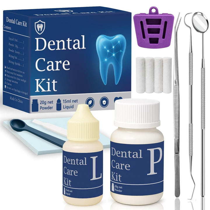 Kit de reparación dental dental con óxido de zinc Eugenol cemento d...