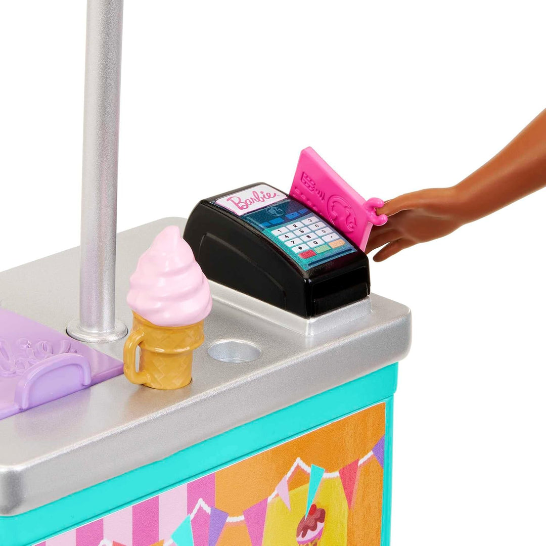 Barbie Juego y 2 muñecas con más de 20 accesorios, juego de paseo m...