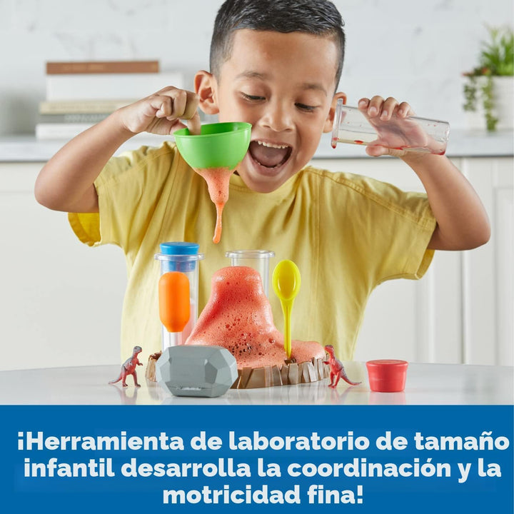 Learning Resources Fizzy Volcano - 13 Piezas, Edades 4+, Kits de La...