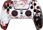 Controlador inalámbrico Custom Controllerzz compatible con PS5 - Varios diseños disponibles (PS5 Bloody Zombie)