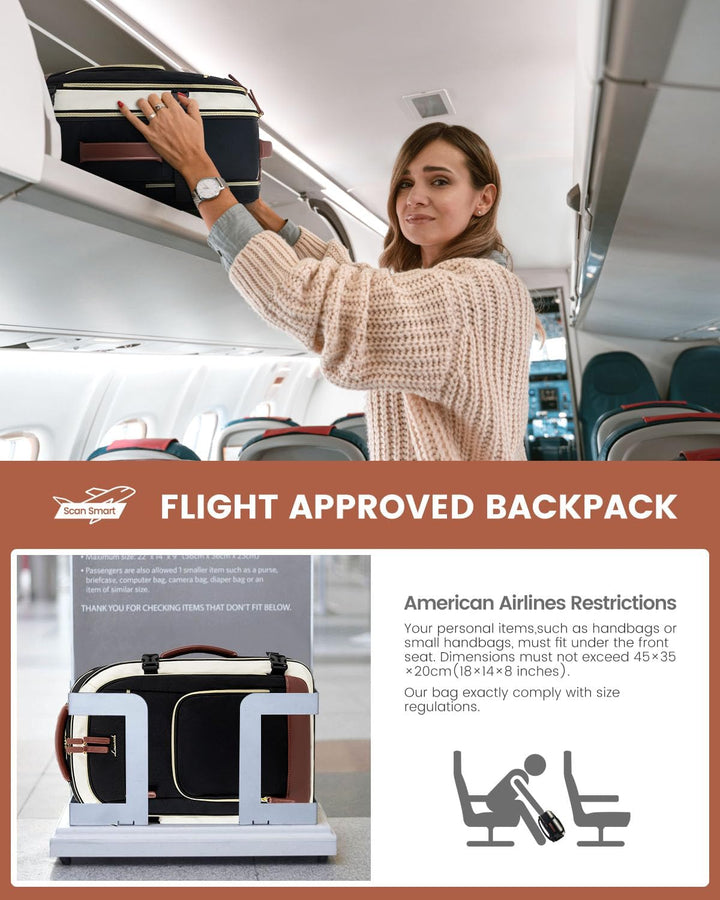 LOVEVOOK Mochila de viaje para mujer y hombre