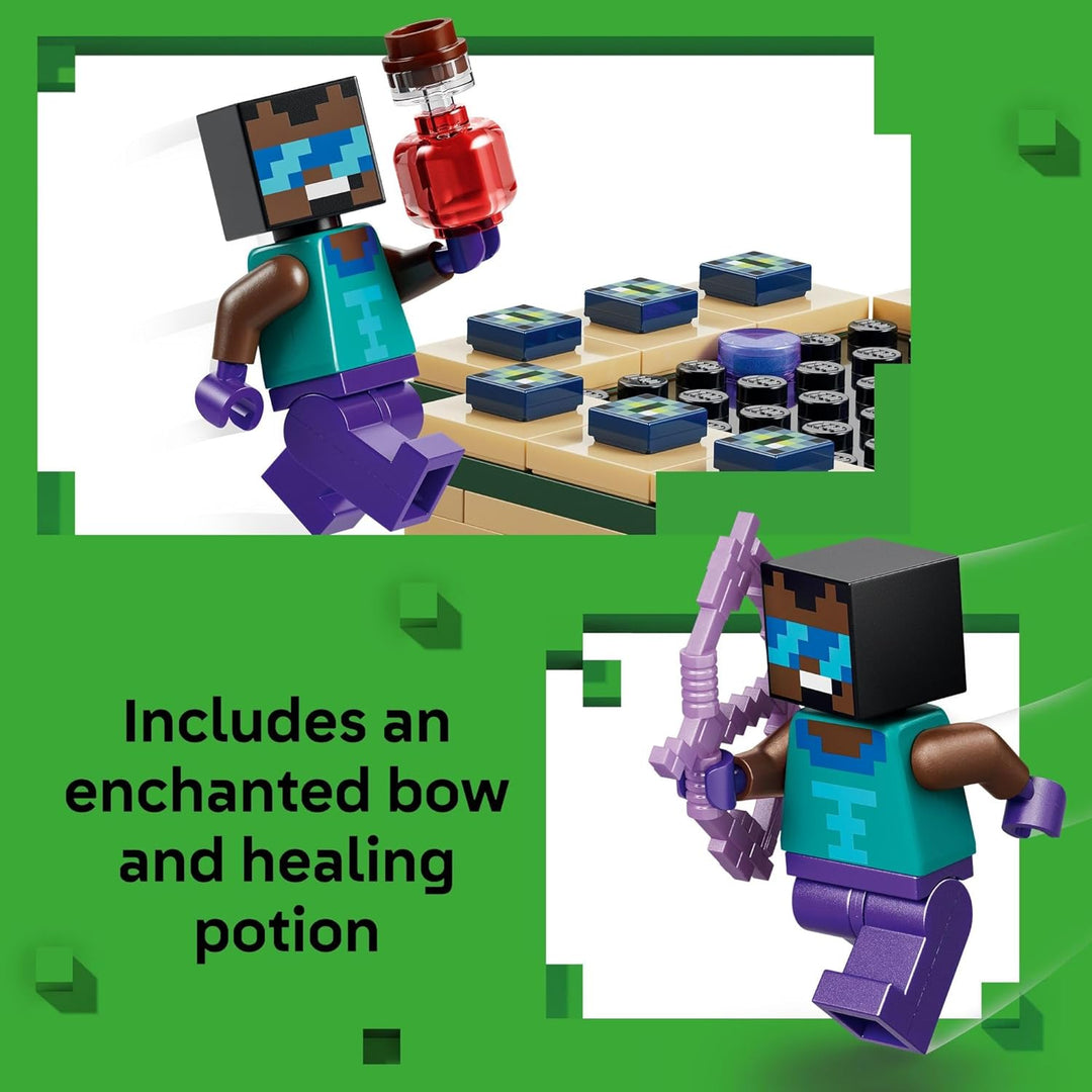LEGO Minecraft Nether End Portal Journey - Juguete de