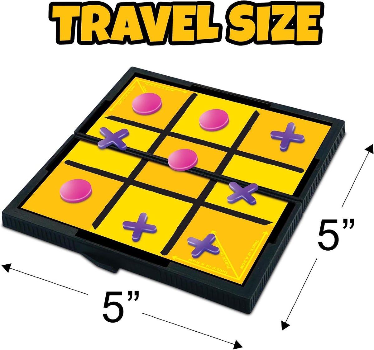 Gamie Juegos de viaje de tablero magnético para niños, incluye 12 juegos divertidos retro, diseño compacto de 5 pulgadas, artículos esenciales de viaje en caja individual para niños de 4 a 8, 8 a 12 años, viajes por carretera, avión, campamento, para toda