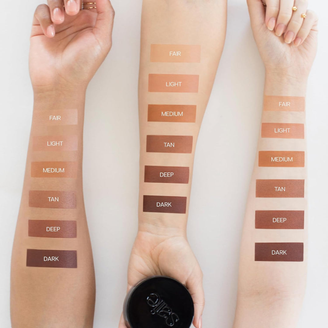 Saie Sun Melt Cream Bronzer - Bronceador facial de bálsamo modulabl...