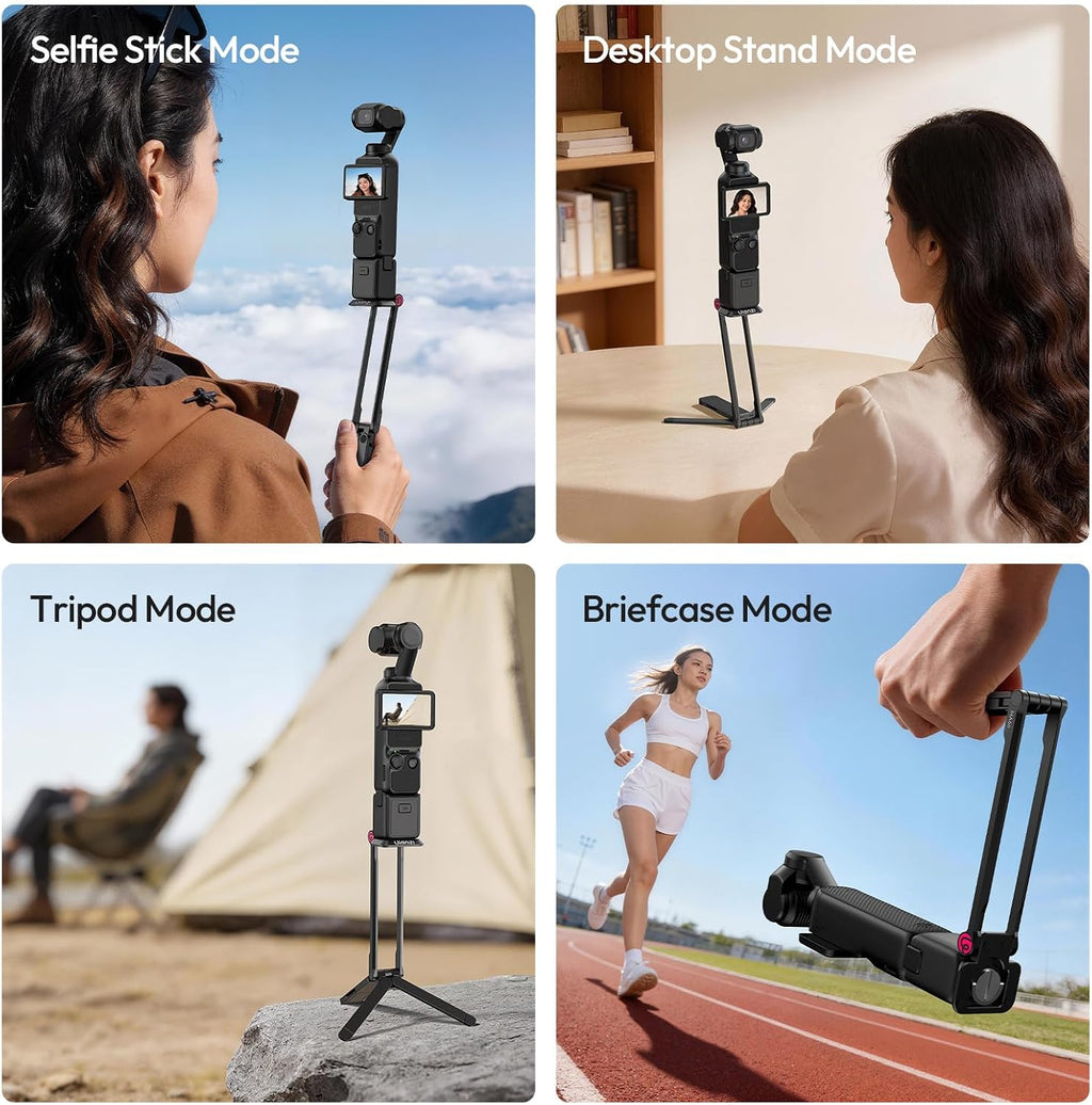ULANZI Trípode para cámara MA66 compatible con DJI OSMO Pocket 3/Pocket 4/4
