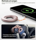 TORRAS Soporte magnético para teléfono 2025, diseño de rosa polvoriento