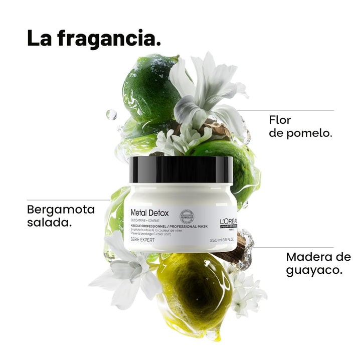 L\u2019Oréal Professionnel Máscara Capilar Metal Detox - Acondicion...