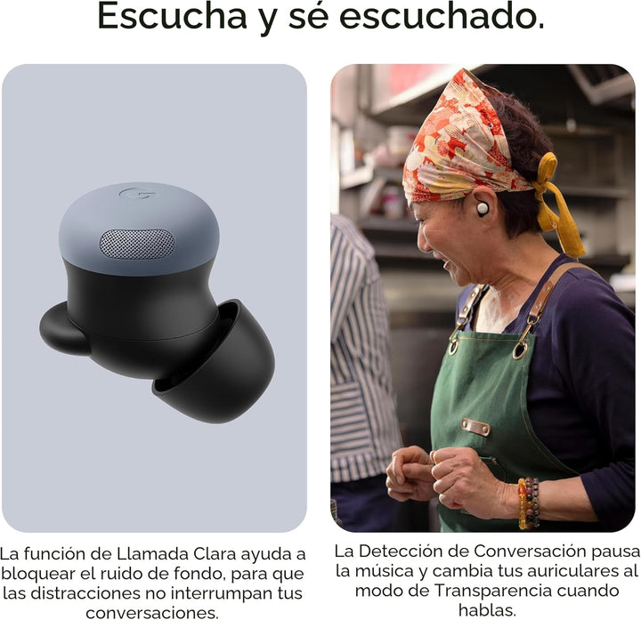 Google Pixel Buds Pro 2 - Auriculares inalámbricos Bluetooth con ca...