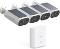 aosu Sistema al aire libre inalámbrico de las cámaras de seguridad solares