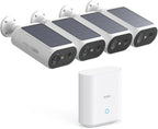 aosu Sistema al aire libre inalámbrico de las cámaras de seguridad solares
