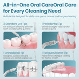 Onlyone Irrigador Oral Dental de Agua para Dientes 300ML Portátil I...
