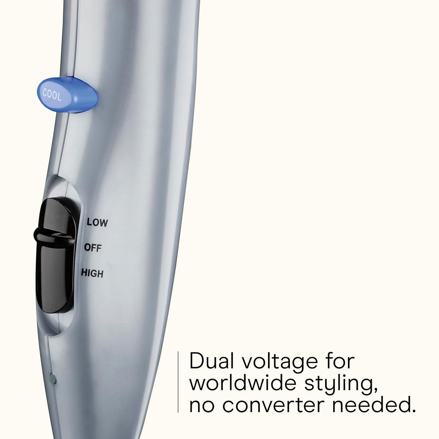 Conair 1875 W 3 en 1 estilizador icónico, color gris y negro
