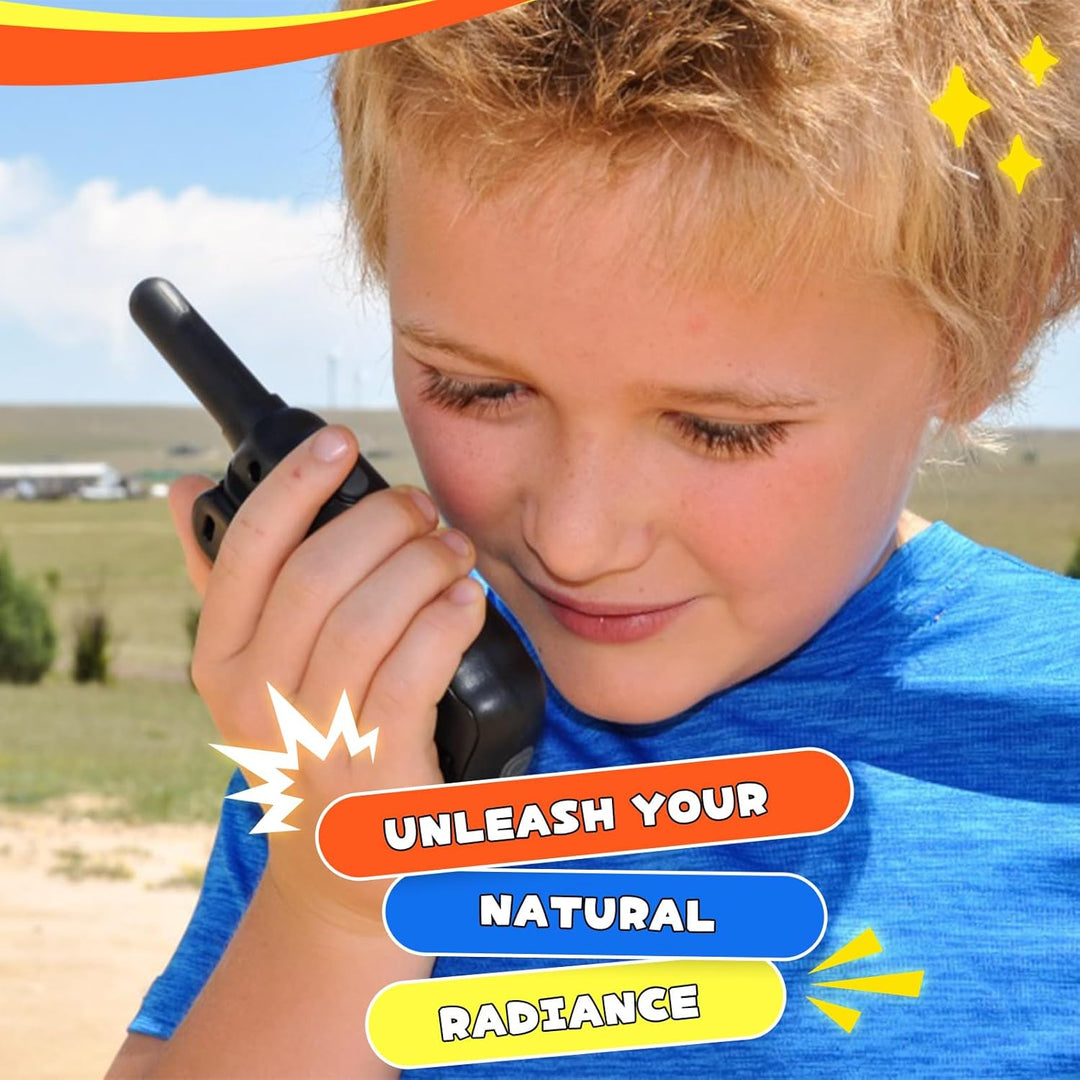 Wishouse Walkie Talkies recargables para niños y adultos de largo a...